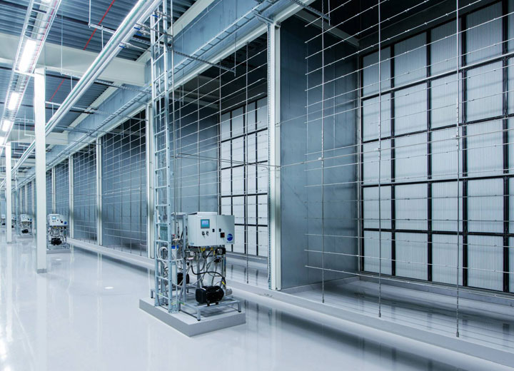 Condair HP högtrycksfuktare är väl lämpad för ventilationsanläggningar