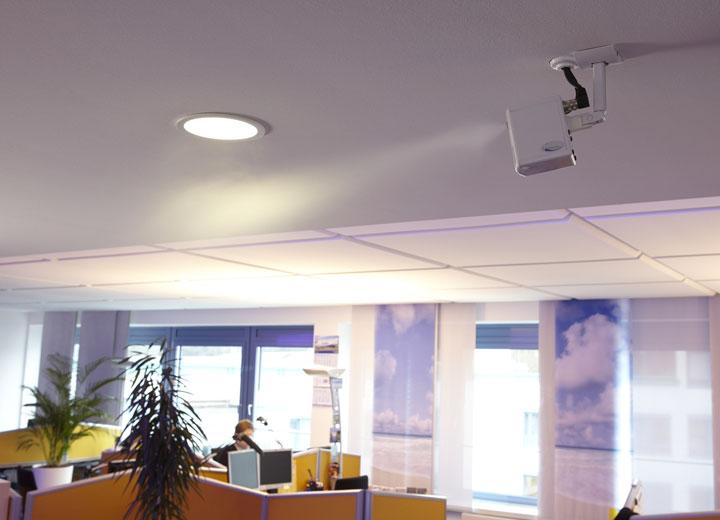 Väl lämpad för kontorsbyggnader utan ventilationskanaler