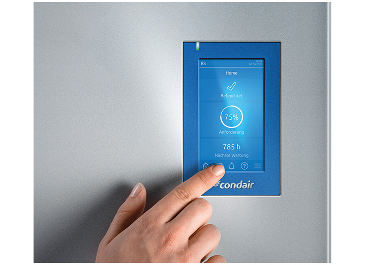 Betjäning via den senaste touch screen-teknologin