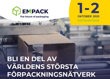 Vi ses på Empack Stockholm 1+2 oktober 2025!