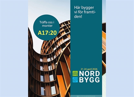 Träffa oss på Nordbygg 