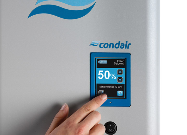 Senaste touch screen kontrollpanel