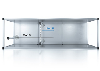 Befugtning i ventilationskanal