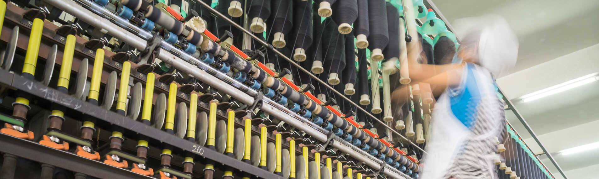 Befuktning och fuktreglering till textilproduktion
